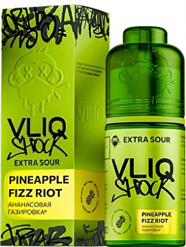Ароматизатор VLIQ Shock "Ананасовая газировка / Pineapple Fizz Riot" 15мл (на 30мл)