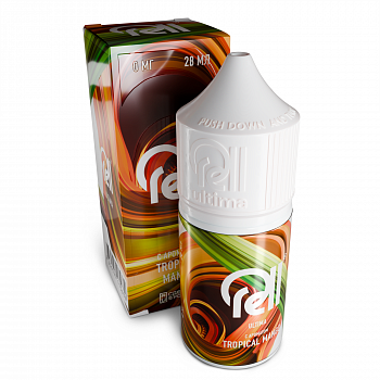 Купить Жидкость для ЭСДН RELL ULTIMA  "Tropical Mango" 3мл 0мг. Жидкость для ЭСДН RELL ULTIMA  "Tropical Mango" 3мл 0мг.