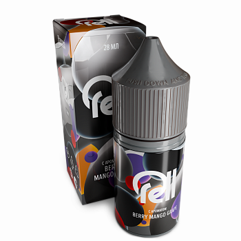Жидкость для ЭСДН RELL Gray "Ягодный микс с манго и виноградом" 28мл 0мг.