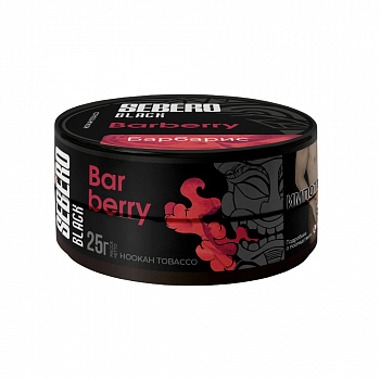 Табак Sebero Black, 25гр "Barberry / Барбарис"