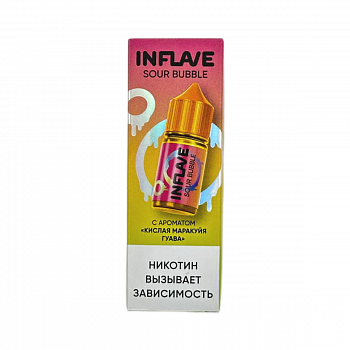 Ар INFLAVE BUBBLE SALT "Кислая маракуйя Гуава" 30-20